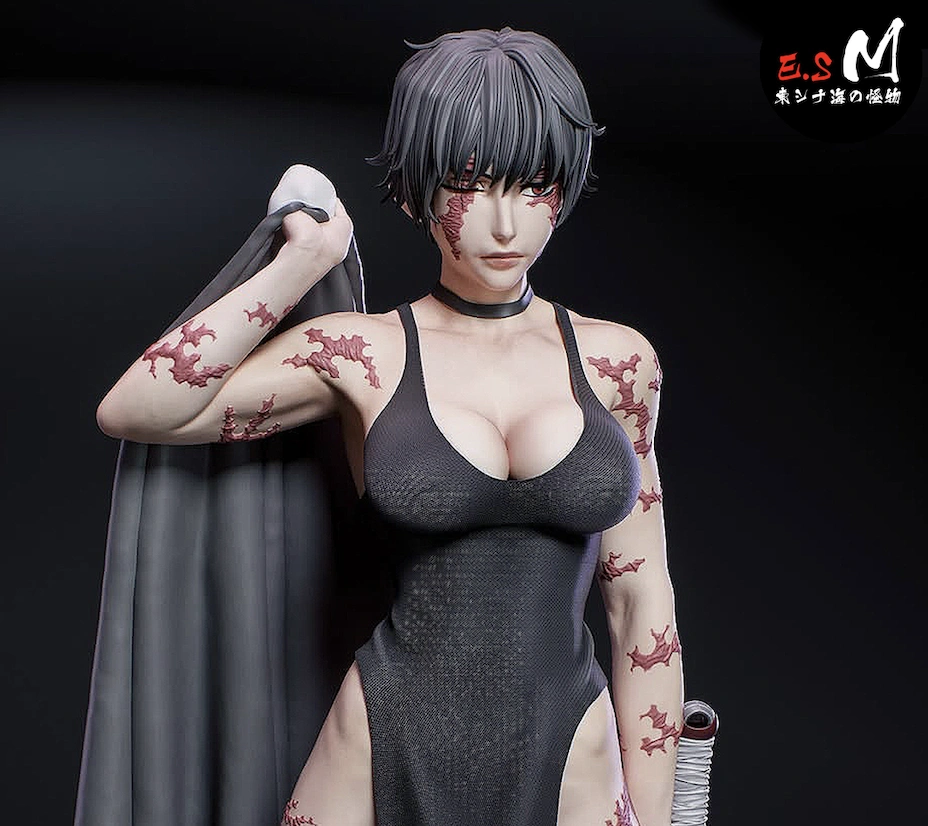 Maki Zenin — Jujutsu Kaisen 3D printable STL model