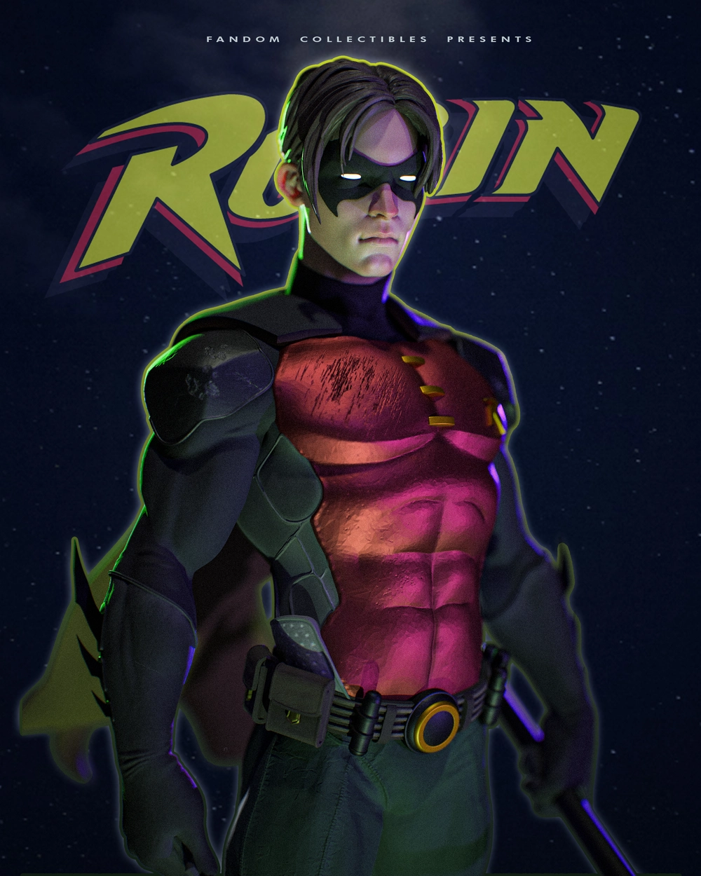 Tim Drake — DC Comics / Batman 3D printable STL model
