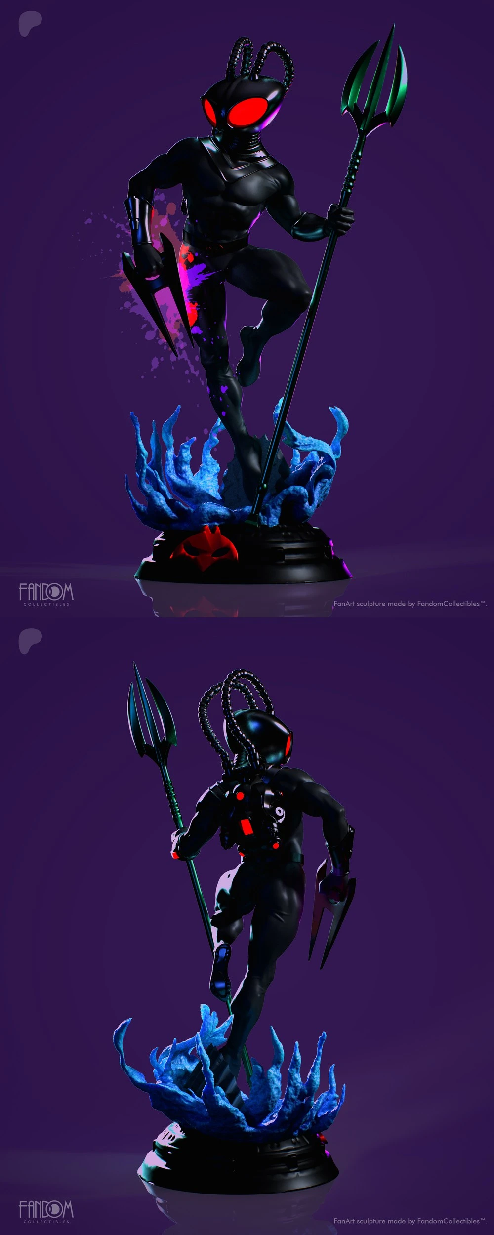 Black Manta — DC Comics / Aquaman 3D printable STL model