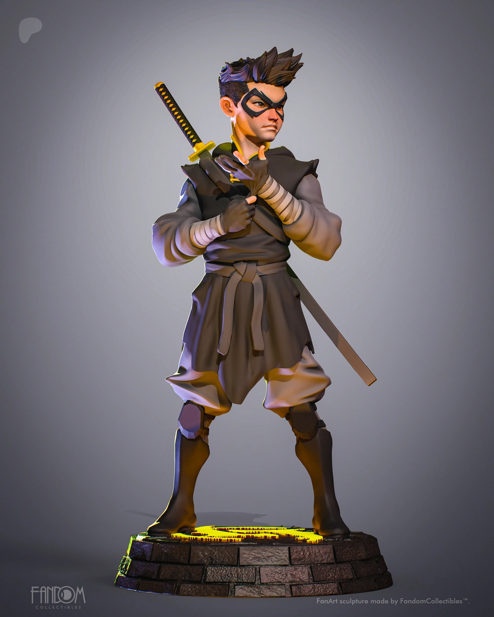 Robin Damian Wayne — DC Comics / Batman 3D printable STL model
