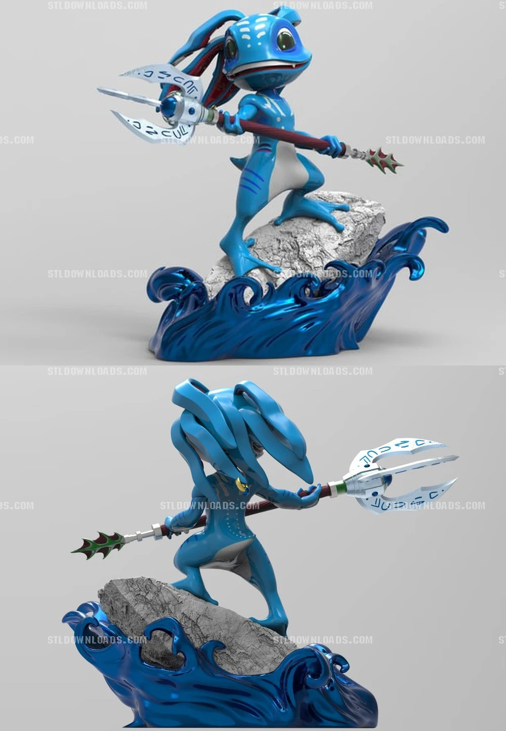 Fizz — League of Legends 3D printable STL model