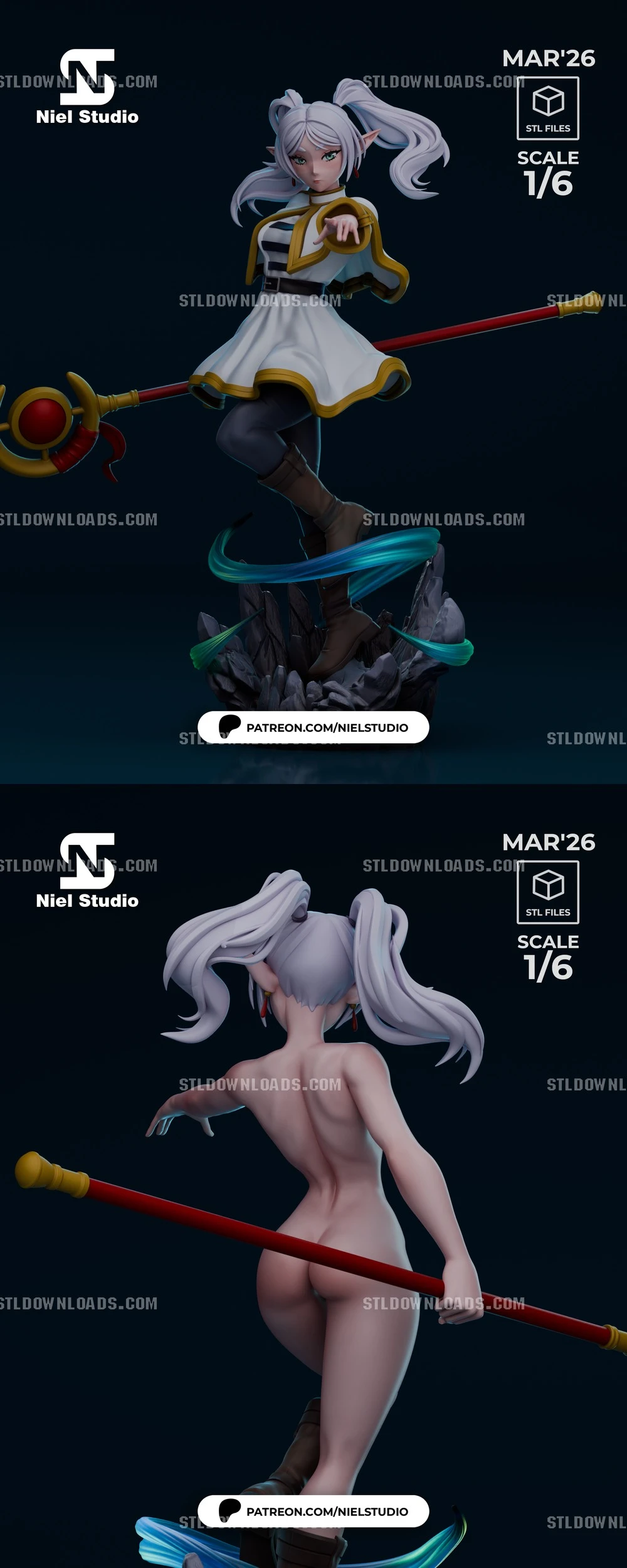 Frieren — Frieren: Beyond Journey's End 3D printable STL model