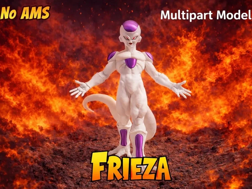 Frieza Final Form — Dragon Ball 3D printable STL model