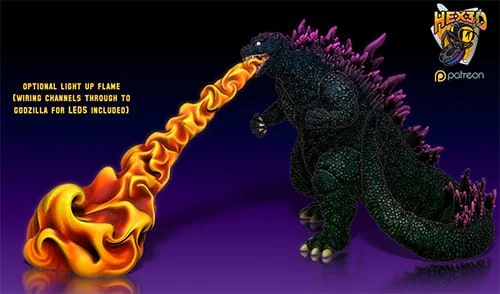 Godzilla 3D printable STL model
