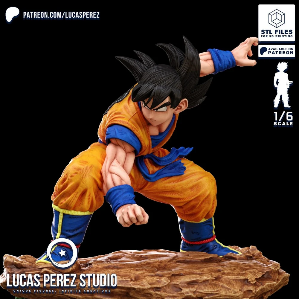 Goku Tournament — Dragon Ball 3D printable STL model