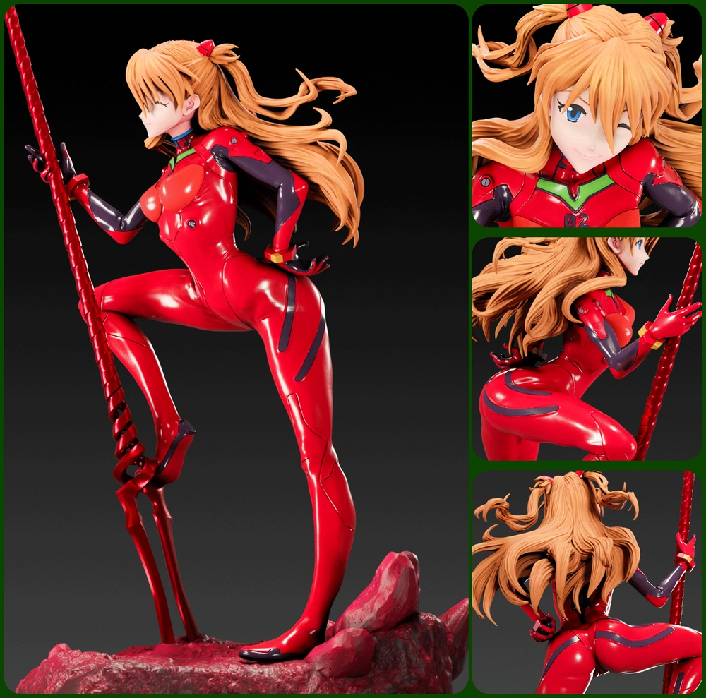 Asuka Langley — Neon Genesis Evangelion 3D printable STL model