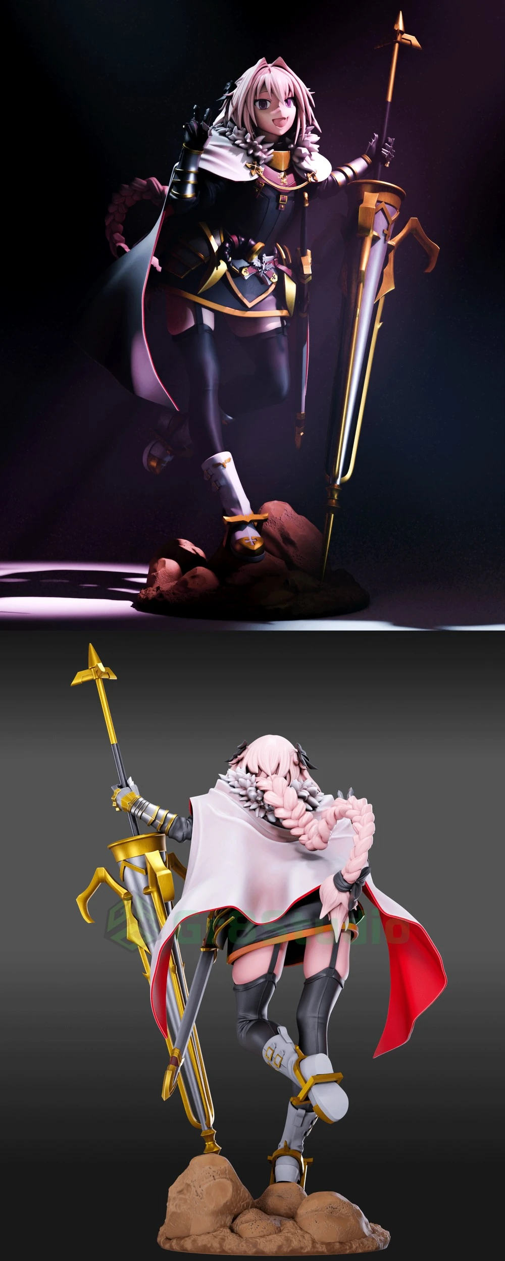 Astolfo — Fate Series 3D printable STL model