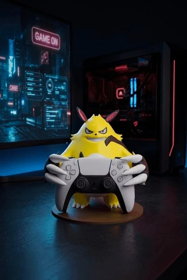 Grizzbolt Controller Stand — Palworld / Utility 3D printable STL model