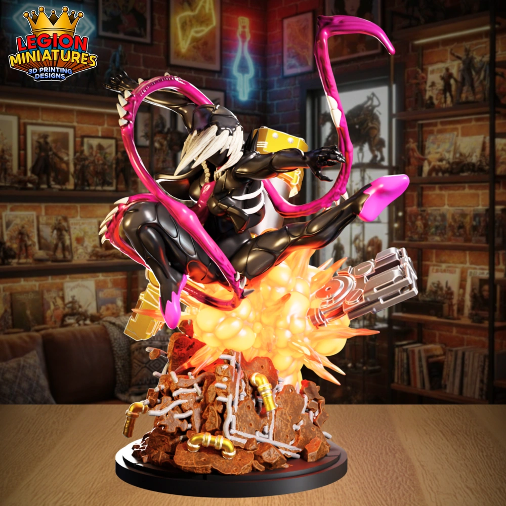 Gwenom — Marvel / Spider-Man 3D printable STL model