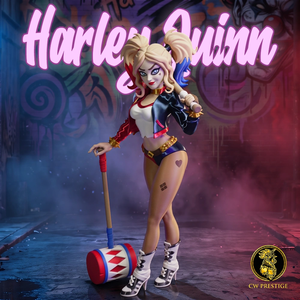 Harley Quinn — DC Comics / Batman 3D printable STL model