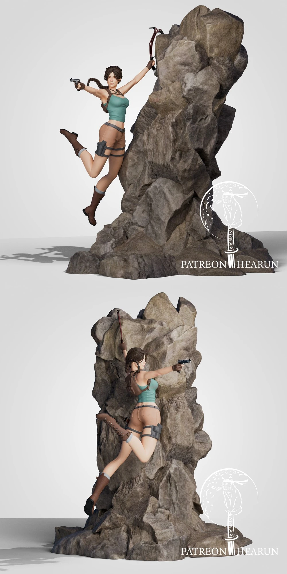 Lara Croft — Tomb Raider 3D printable STL model
