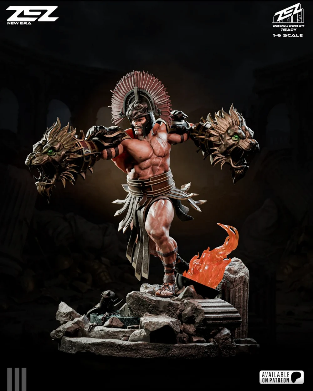 Heracles — Mythology / Fantasy 3D printable STL model