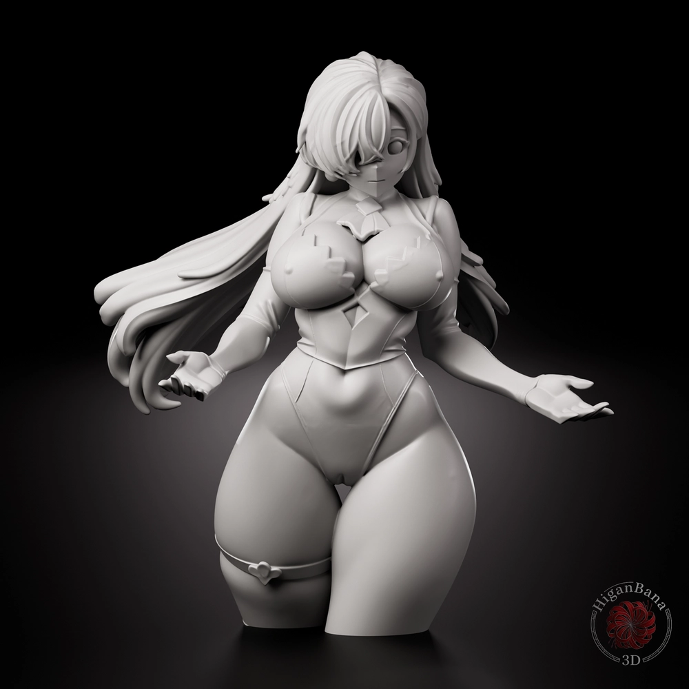 Elizabeth Liones — Seven Deadly Sins STL render Elizabeth Liones — Seven Deadly Sins 3D printable STL model