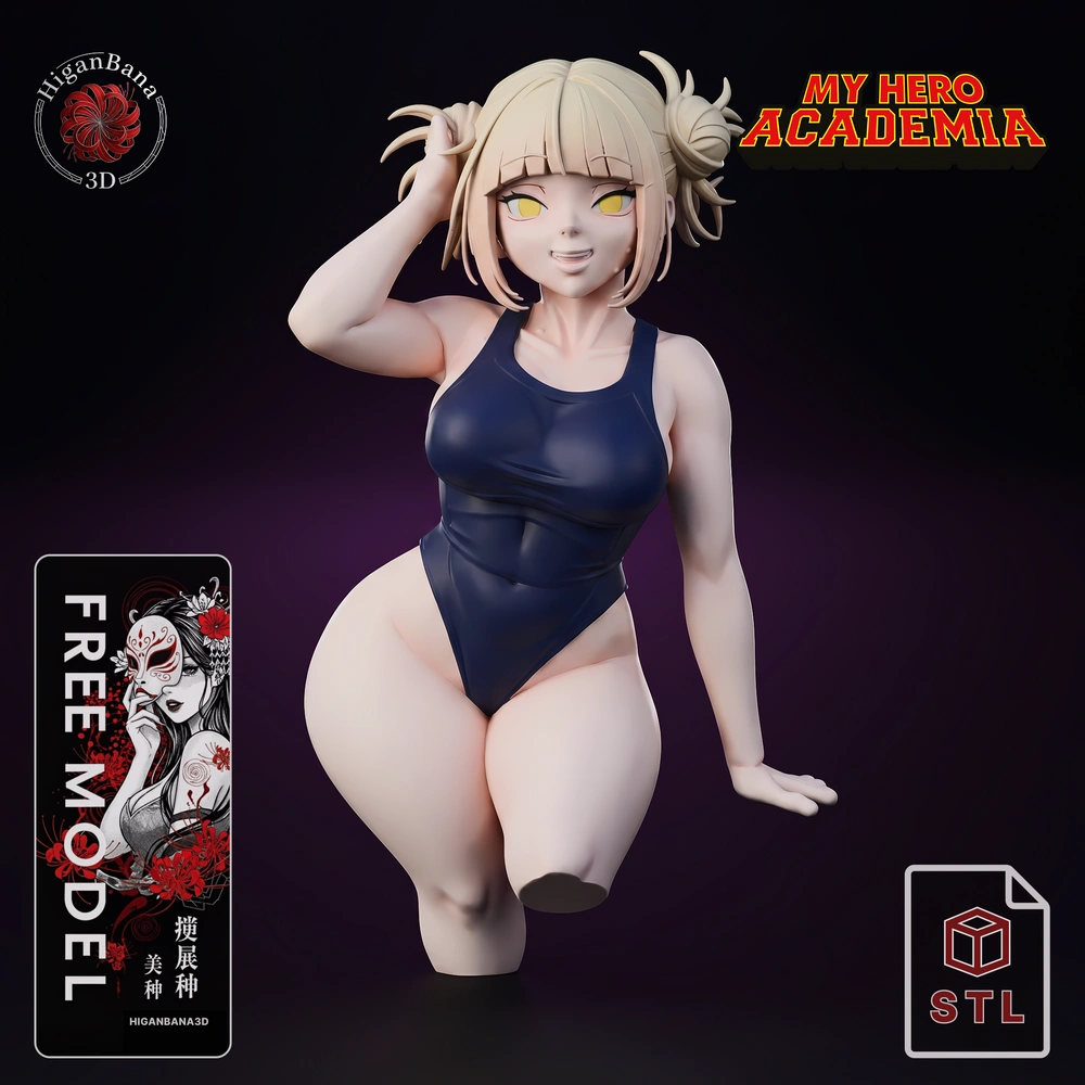 Himiko Toga — My Hero Academia 3D printable STL model