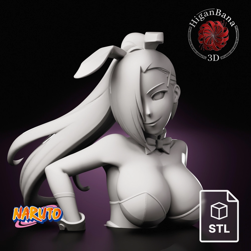Ino Yamanaka — Naruto 3D printable STL model