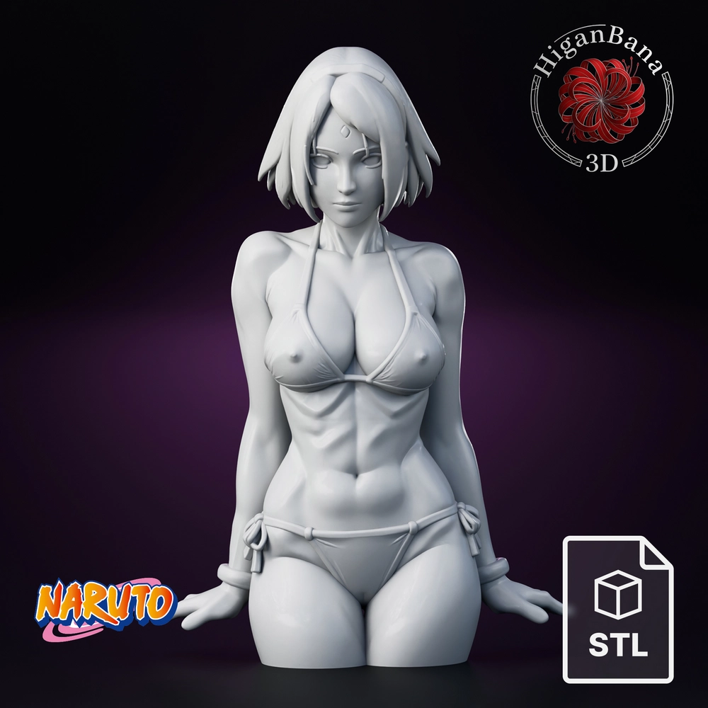 Sakura Haruno — Naruto 3D printable STL model