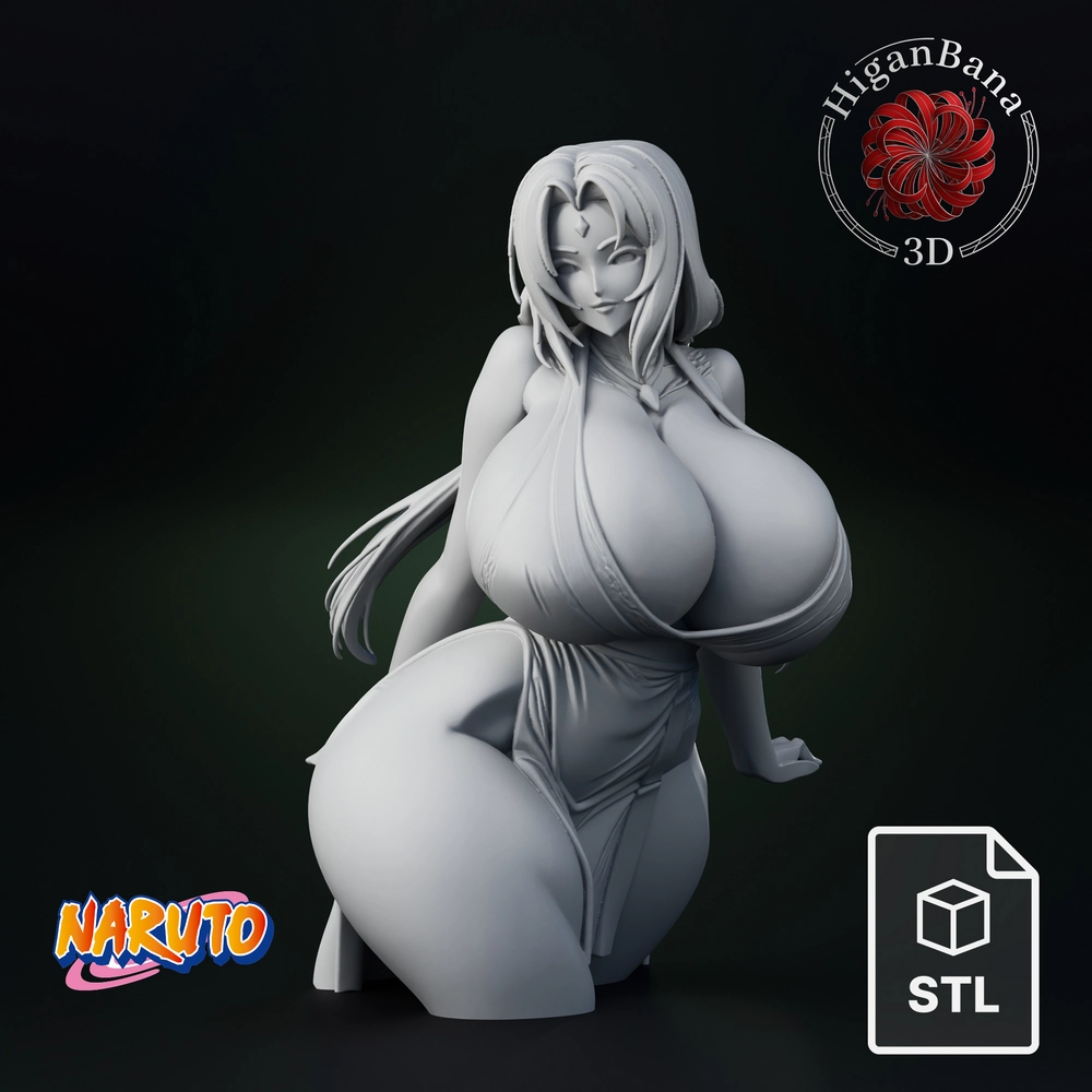 Tsunade — Naruto 3D printable STL model
