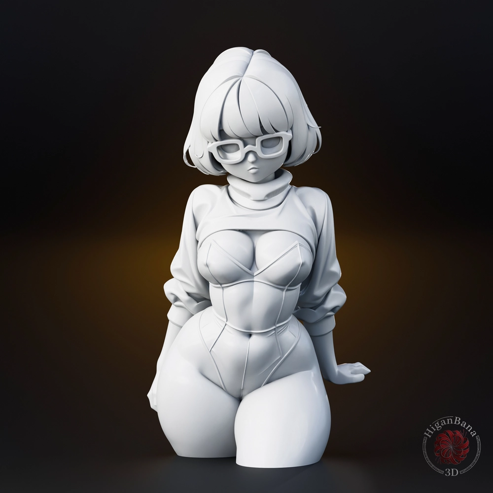 Velma — Scooby-Doo STL render Velma — Scooby-Doo 3D printable STL model