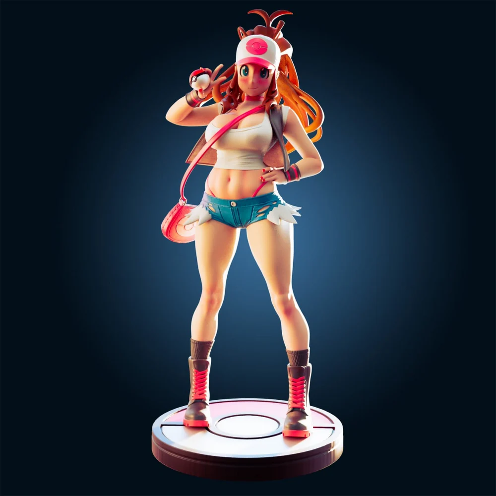 Hilda Pokemon Trainer — Pokémon 3D printable STL model