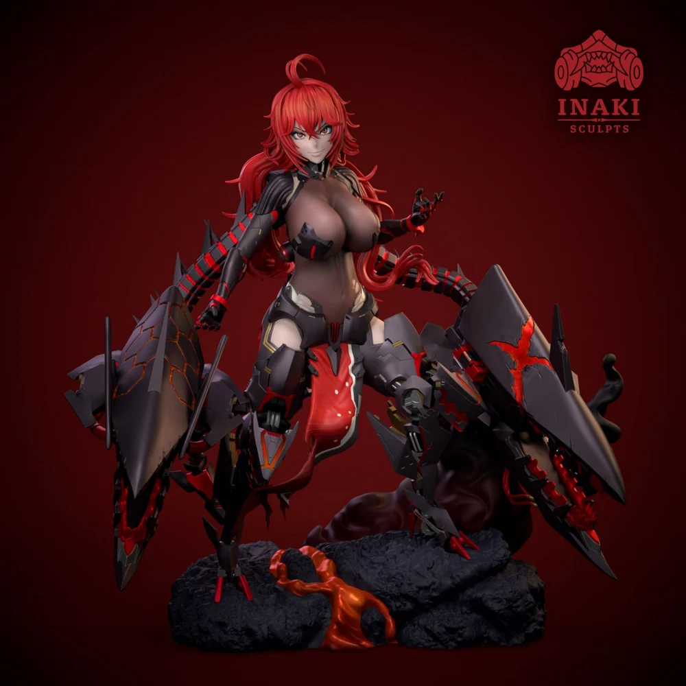 Nihilister — Goddess of Victory: Nikke STL render Nihilister — Goddess of Victory: Nikke 3D printable STL model