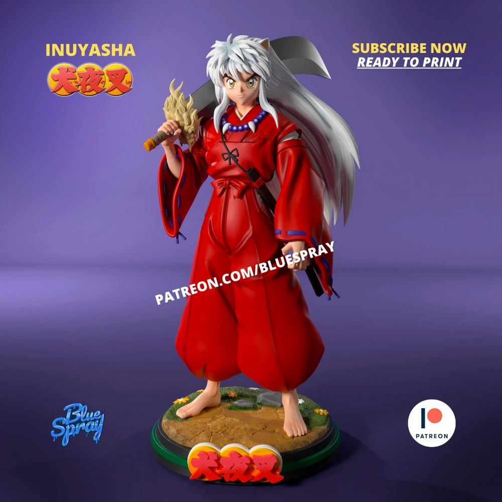 Inuyasha — Inuyasha 3D printable STL model