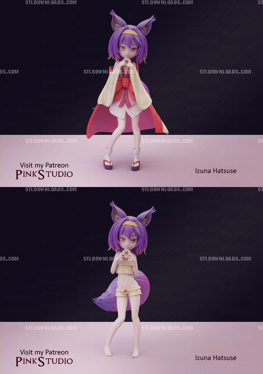Izuna — Blue Archive 3D printable STL model