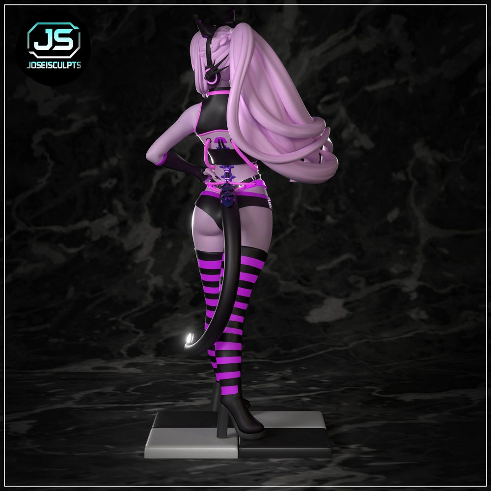Lucion — Original Character STL render Lucion — Original Character 3D printable STL model
