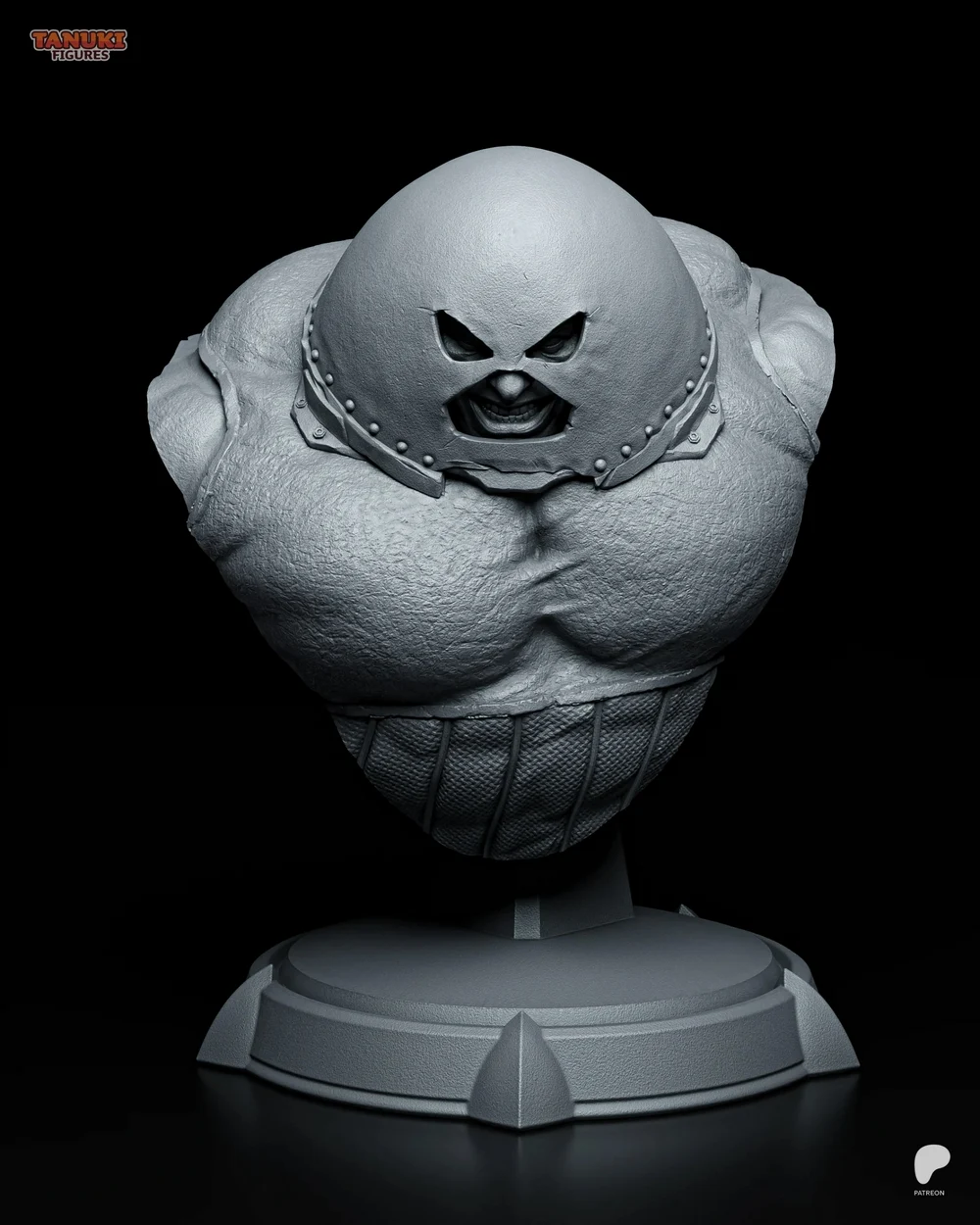 Juggernaut Bust — Marvel / X-Men 3D printable STL model