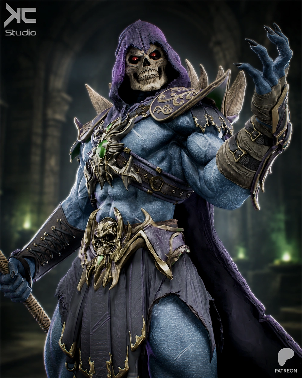 Skeletor — Masters of the Universe 3D printable STL model