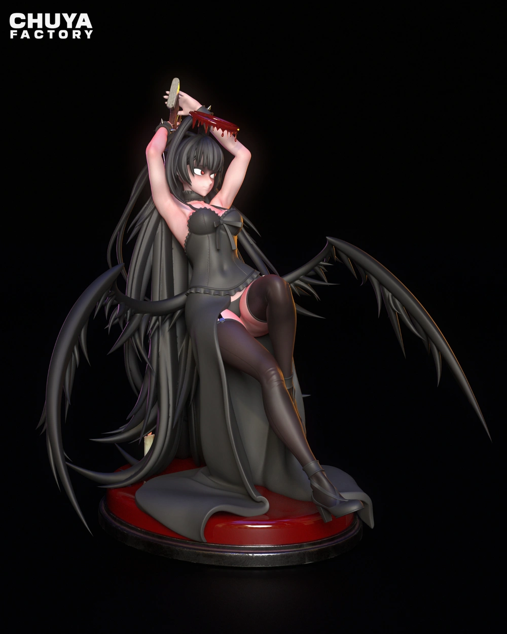 Kenzaki Tsurugi Goth — Blue Archive 3D printable STL model
