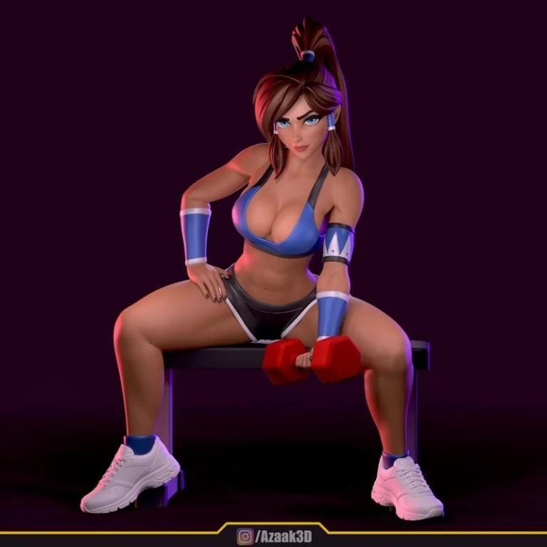 Korra Sport — The Legend of Korra 3D printable STL model