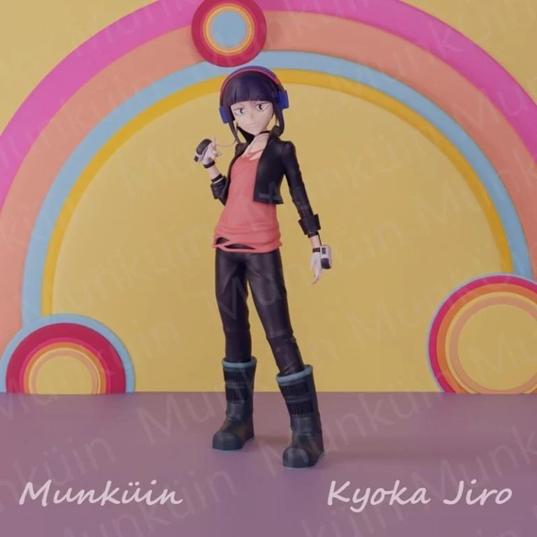 Kyoka Jiro — My Hero Academia 3D printable STL model