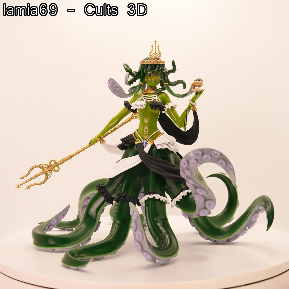 Sabrina Cecaelia — Original Character / Fantasy 3D printable STL model