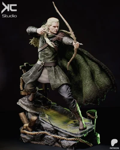 Legolas — The Lord of the Rings 3D printable STL model