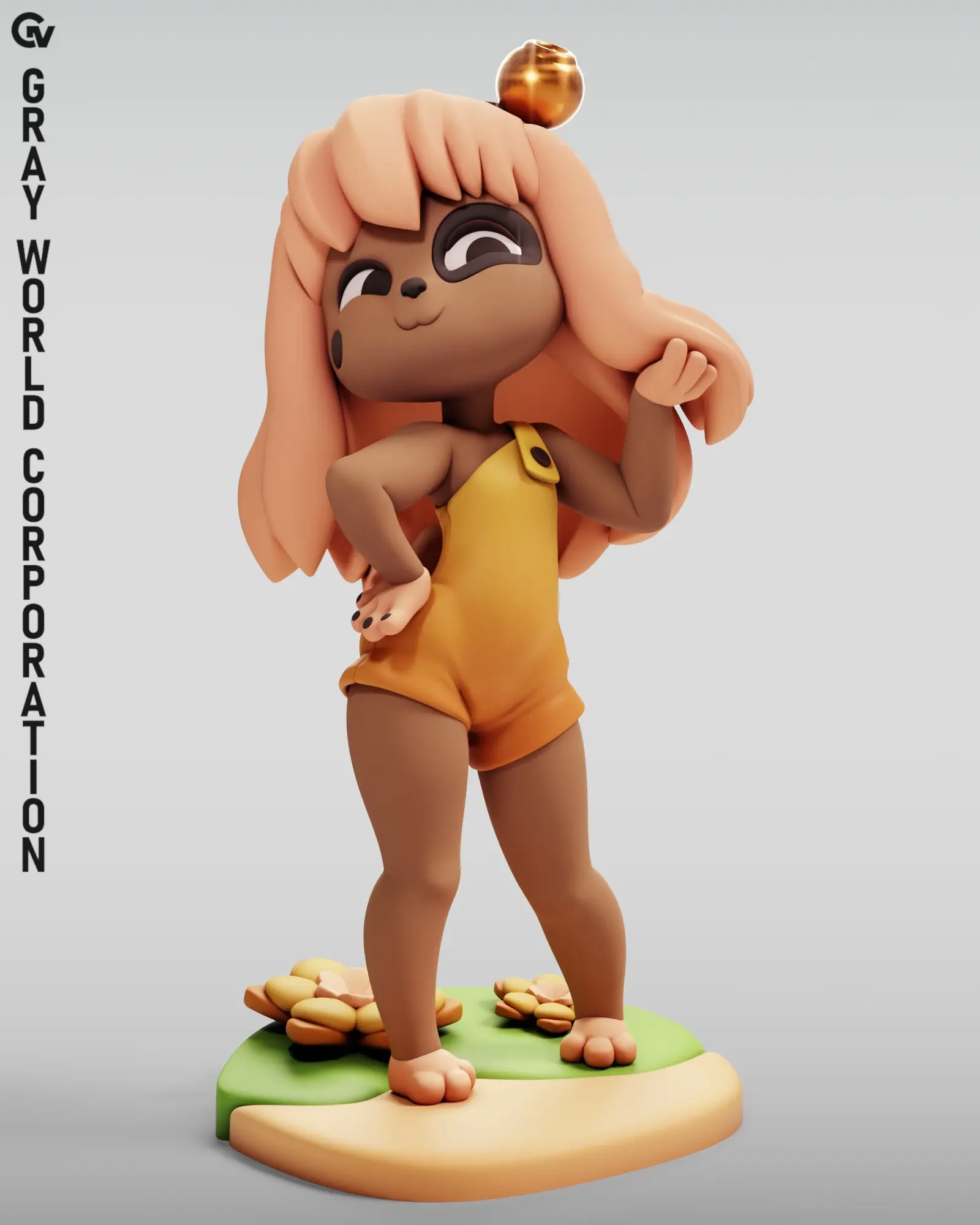 Lilotte — Krosmoz / Wakfu 3D printable STL model