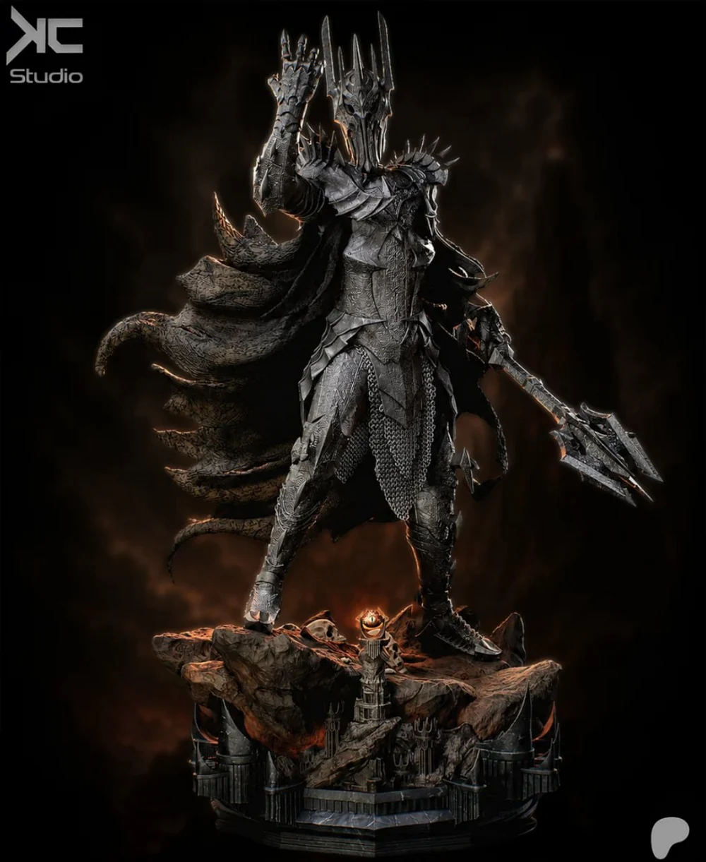 Sauron — The Lord of the Rings STL render Sauron — The Lord of the Rings 3D printable STL model