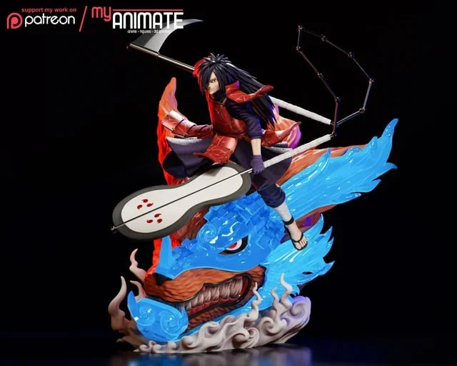 Madara Kurama — Naruto 3D printable STL model