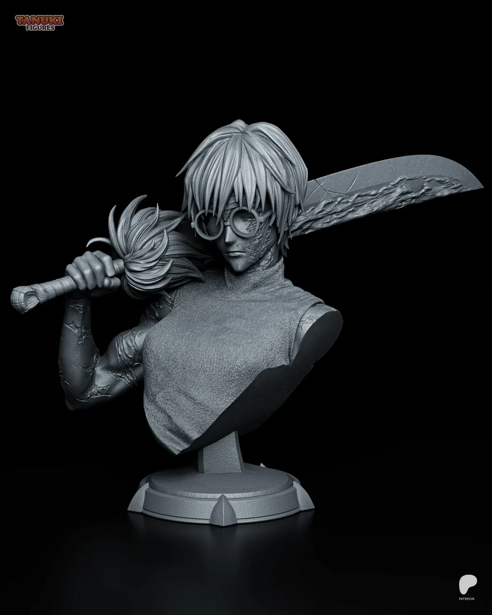 Maki Bust — Jujutsu Kaisen 3D printable STL model