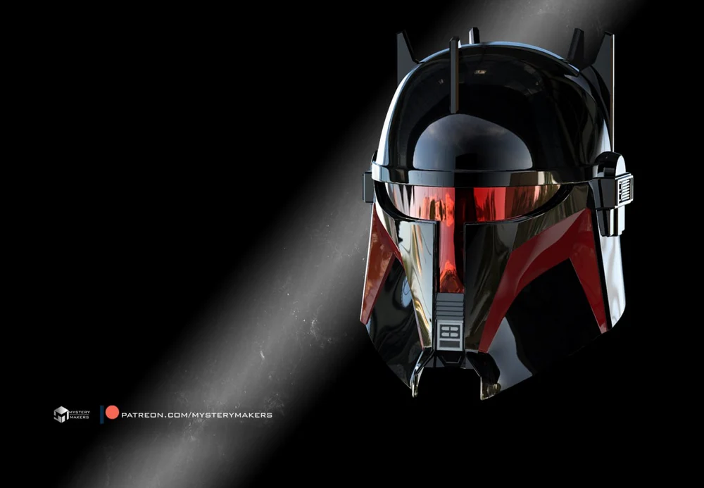 Moff Gideon Mandalorian Helmet — Star Wars / The Mandalorian 3D printable STL model