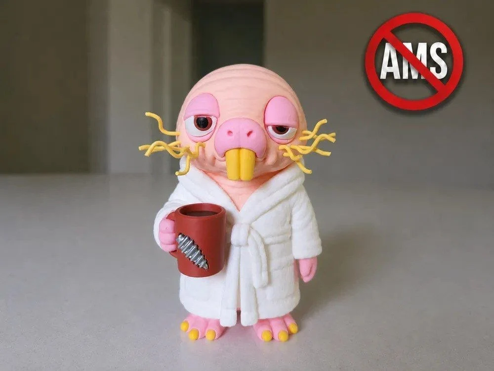 Molerat — Animals / Toy 3D printable STL model
