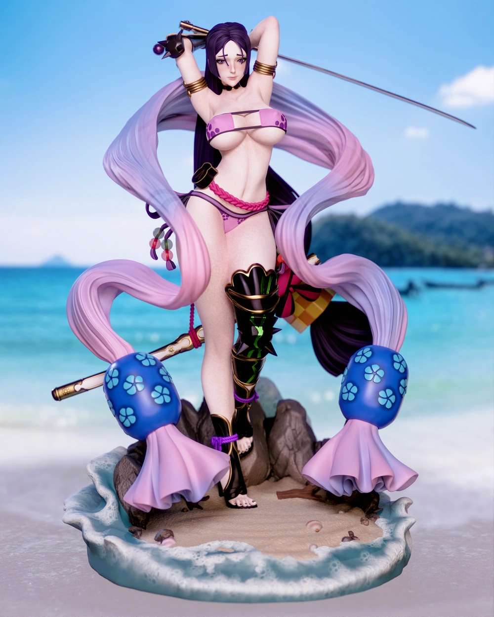 Minamoto no Raikou — Fate / Grand Order 3D printable STL model