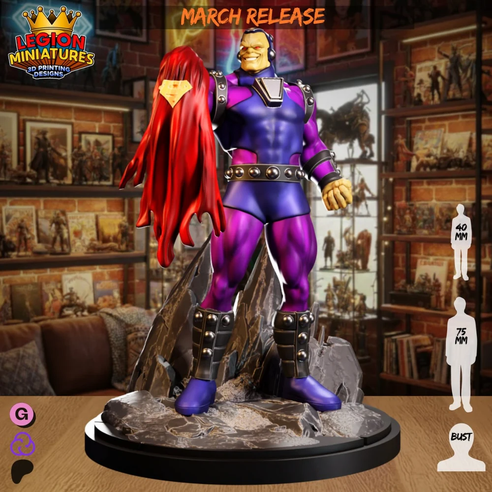 Mongul — DC Comics 3D printable STL model