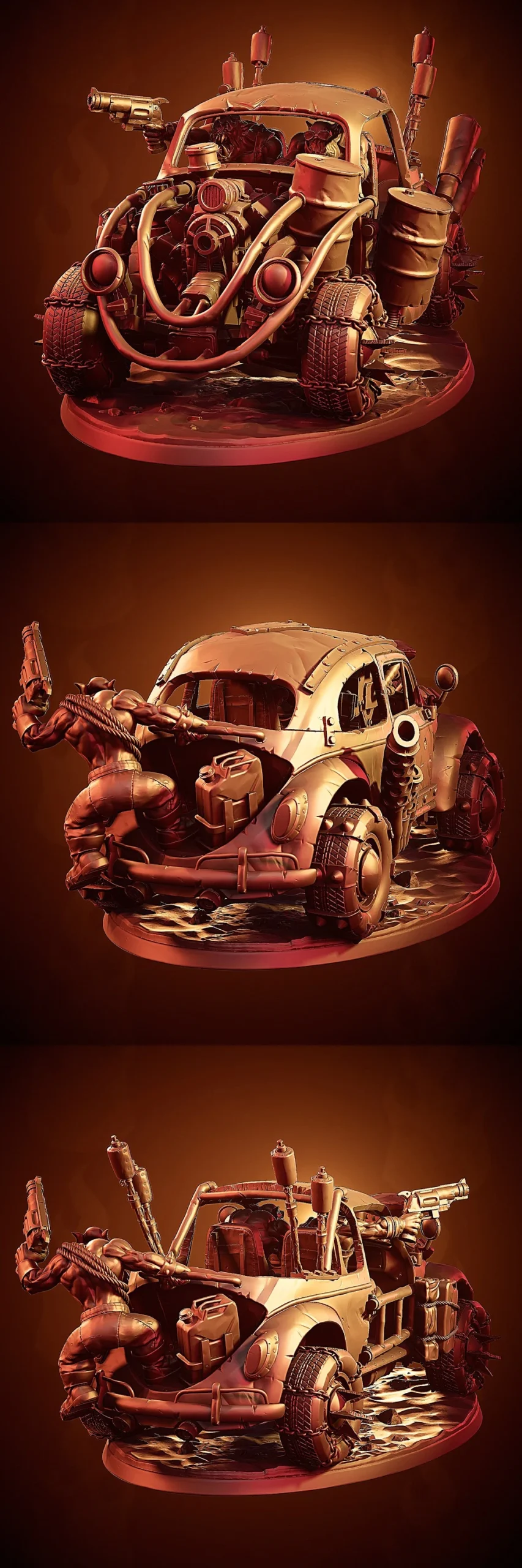 Orczwagun Bug — Warhammer 40K Alt 3D printable STL model
