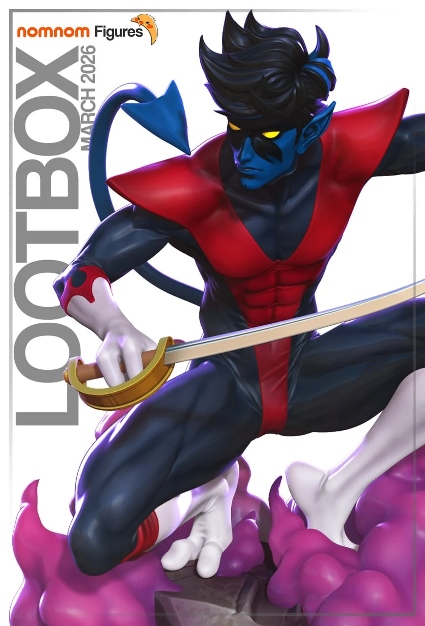 Nightcrawler — Marvel / X-Men 3D printable STL model