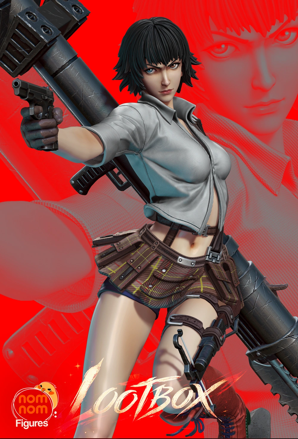 Lady — Devil May Cry 3D printable STL model