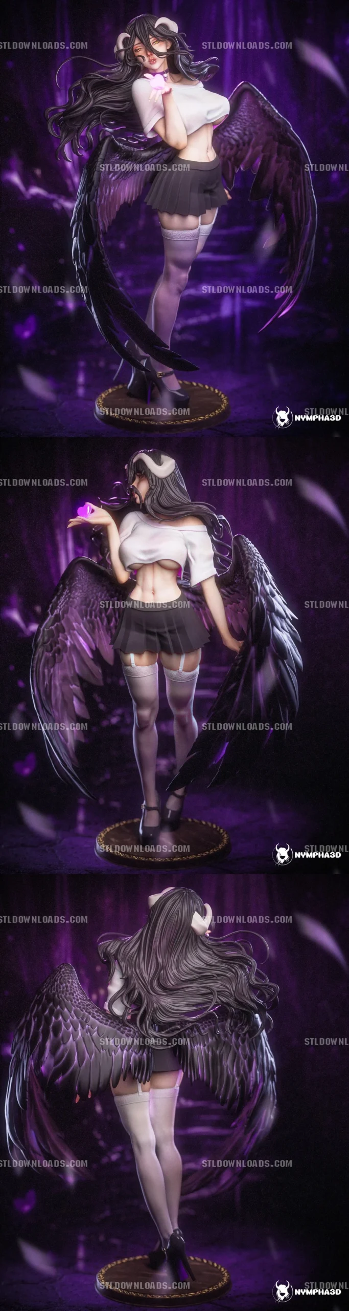 Albedo — Overlord STL render Albedo — Overlord 3D printable STL model