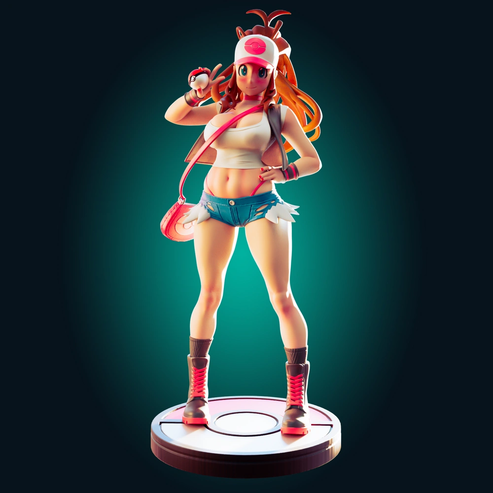Hilda Pokemon Trainer — Pokémon 3D printable STL model