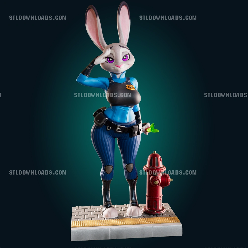 Judy Hopps — Zootopia 3D printable STL model