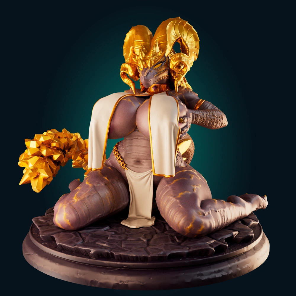Kulve Taroth — Monster Hunter 3D printable STL model