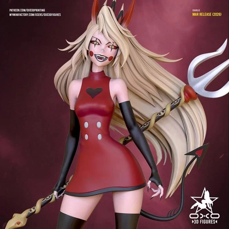 Charlie — Hazbin Hotel 3D printable STL model